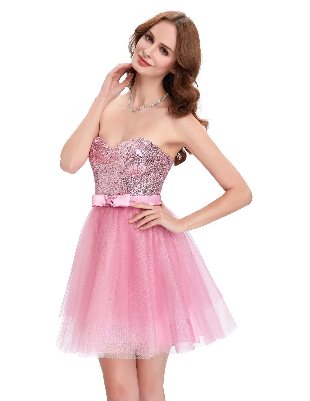Розовое тюлевое платье. Видео розовое платье