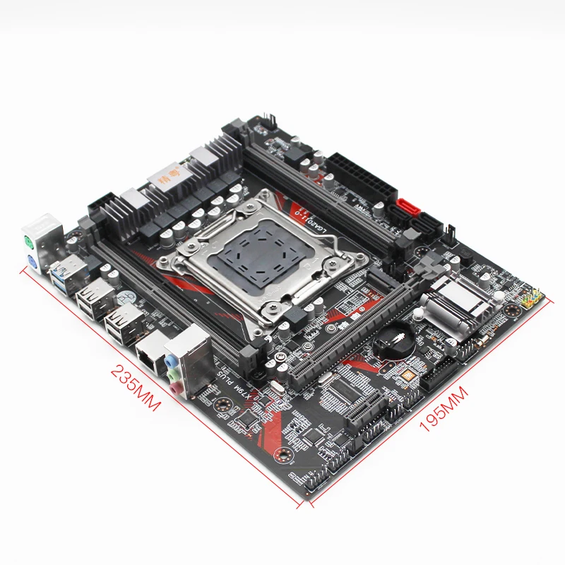 X79 набор настольных материнских плат LGA 2011 с процессором Intel Xeon E5 1620 32 Гб (4*8 ГБ) ECC DDR3
