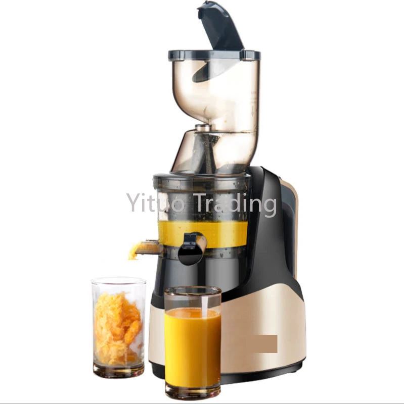 

Slow Juicer 1L Screw Cold Press Extractor FilterFree Easy Wash Electric Fruit Juicer Machine Large Caliber Multi-Color