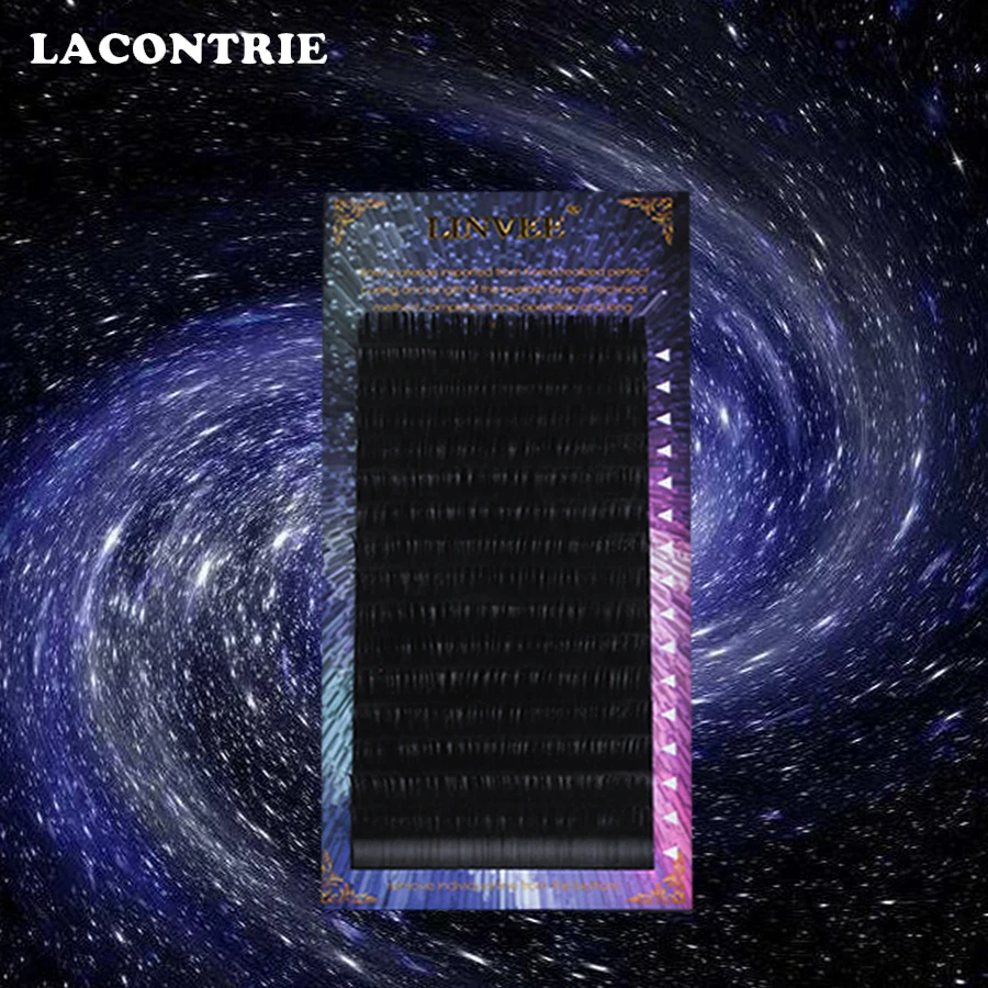 16 рядов/коробка высококачественные натуральные ресницы из искусственной норки