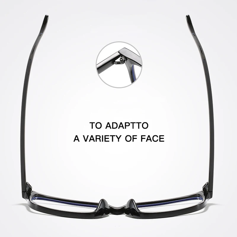 

Zilead Retro Square Frame Glasses Coated Anti-Blue Glasses Clear Resin Lenses Presbyopic Glasses Comfortable For Women Men