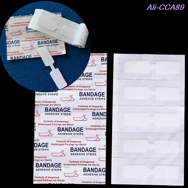 

10 Pieces Waterproof Band aid Butterfly Adhesive Wound Closure Band Aid Emergency kit Adhesive Bandages 1cmX4.5cm