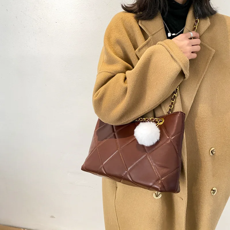

High Quality Chain Shoulder Handbag 2020 New Fashion Lady Chain Bag Korean Version of The Net Red Shoulder Messenger Bag