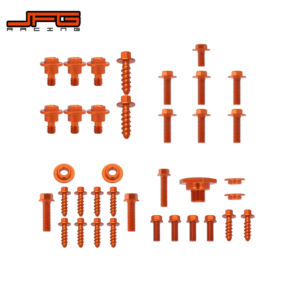 Мотоцикл CNC переднее заднее крыло радиатор кожухи вилка охранники винт для KTM EXC 125