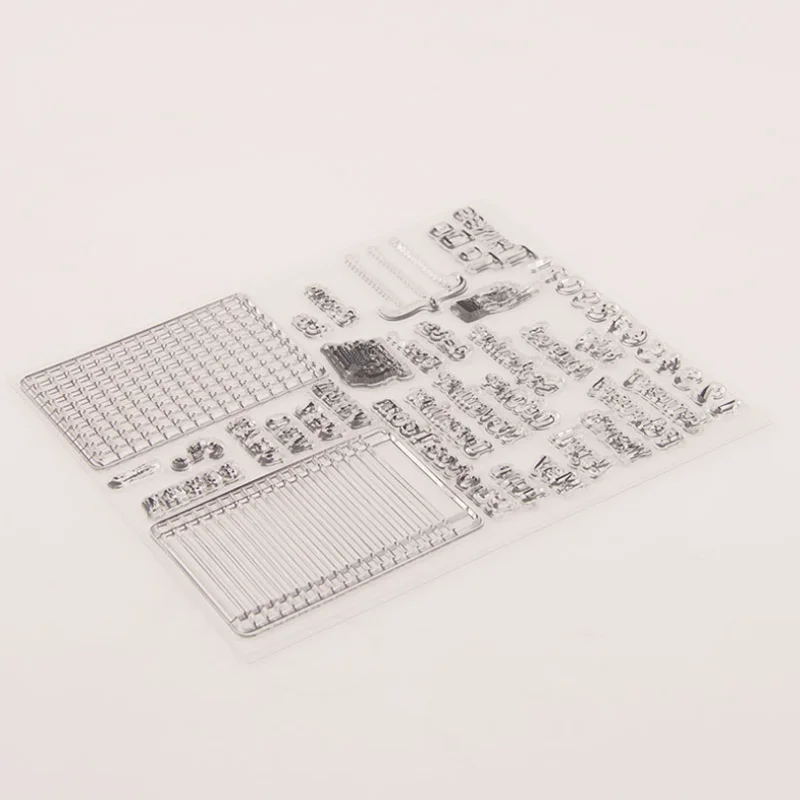 Рисунок 6 - Прозрачный силиконовый штамп с календарем и датой