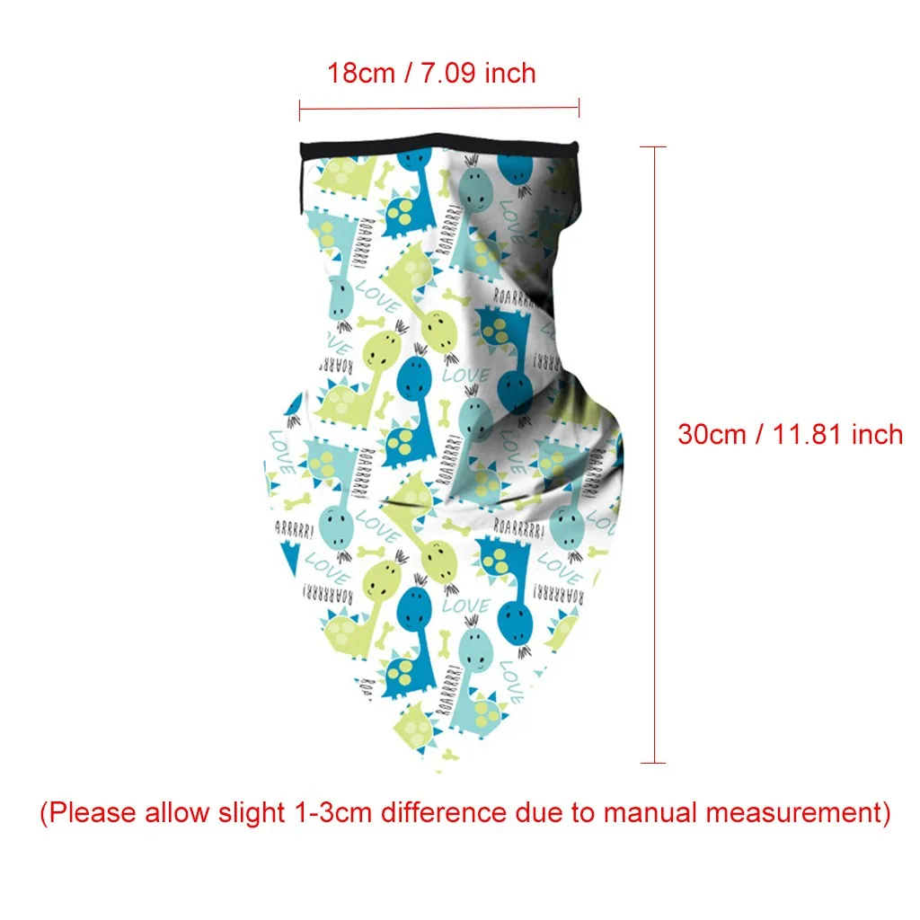 

2PC Kids Seamless Bandana Youth Outdoor Sport Cycling Neck Gaiter Sun Mask Junior Uv Protection Face Coverage Tube Mask foulard