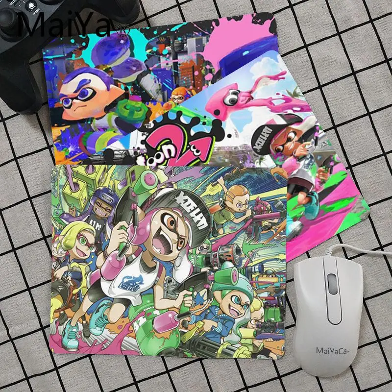 

Maiya Top Quality Splatoon 2 DIY Design Pattern Game mousepad Top Selling Wholesale Gaming Pad mouse