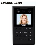 2 8inch tft screen face 125khz rfid time attendance wiegand 26 keypad software password access control system tcpipusb