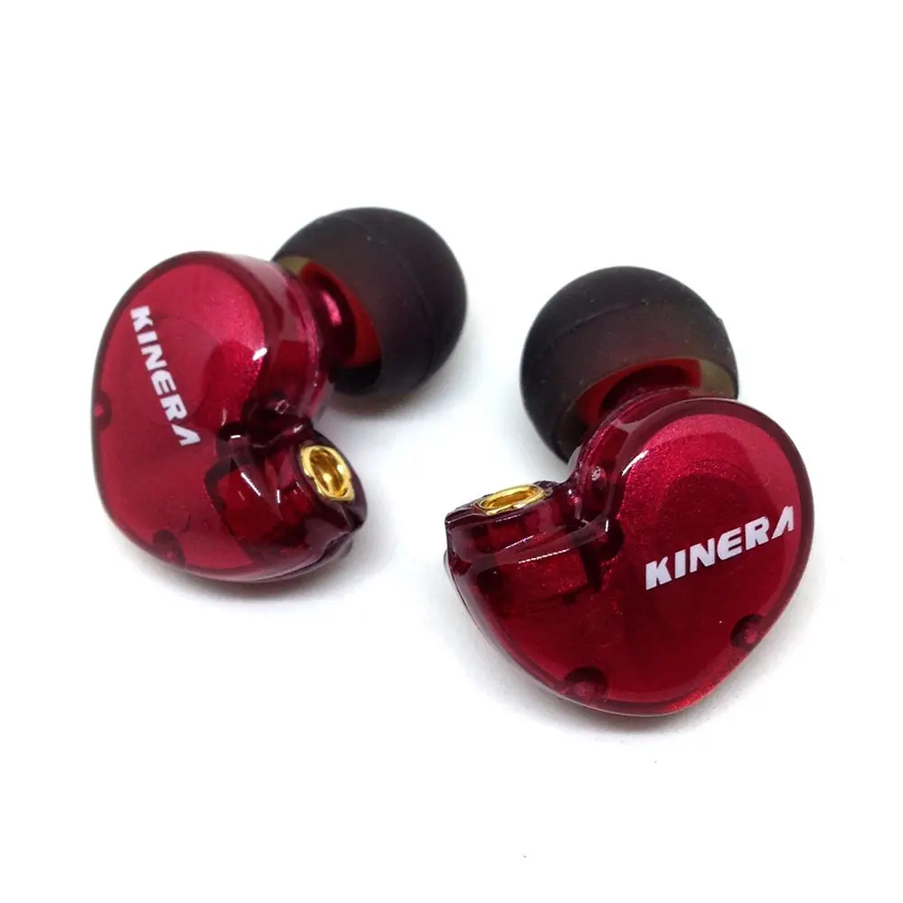 Оригинальные KINERA BD005 1DD с гибридным приводом 1BA спортивные HIFI наушники в ухо