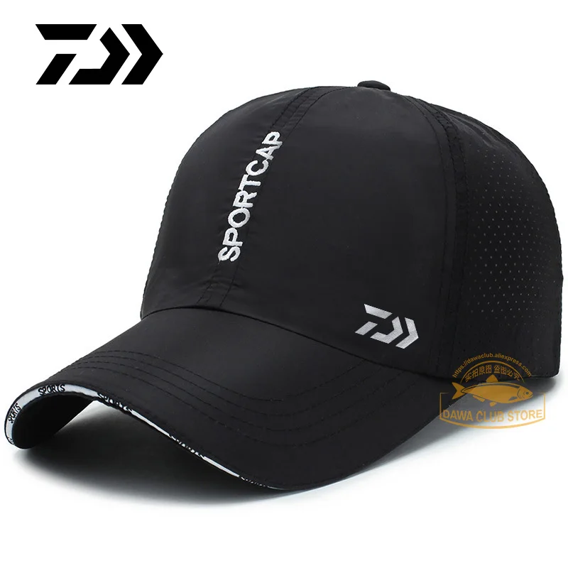 

2020 Daiwa Brand Fishing Sun Hat Summer Men and Women Outdoor Mountaineering Embroidery Quick-drying Hat Sports Baseball Cap