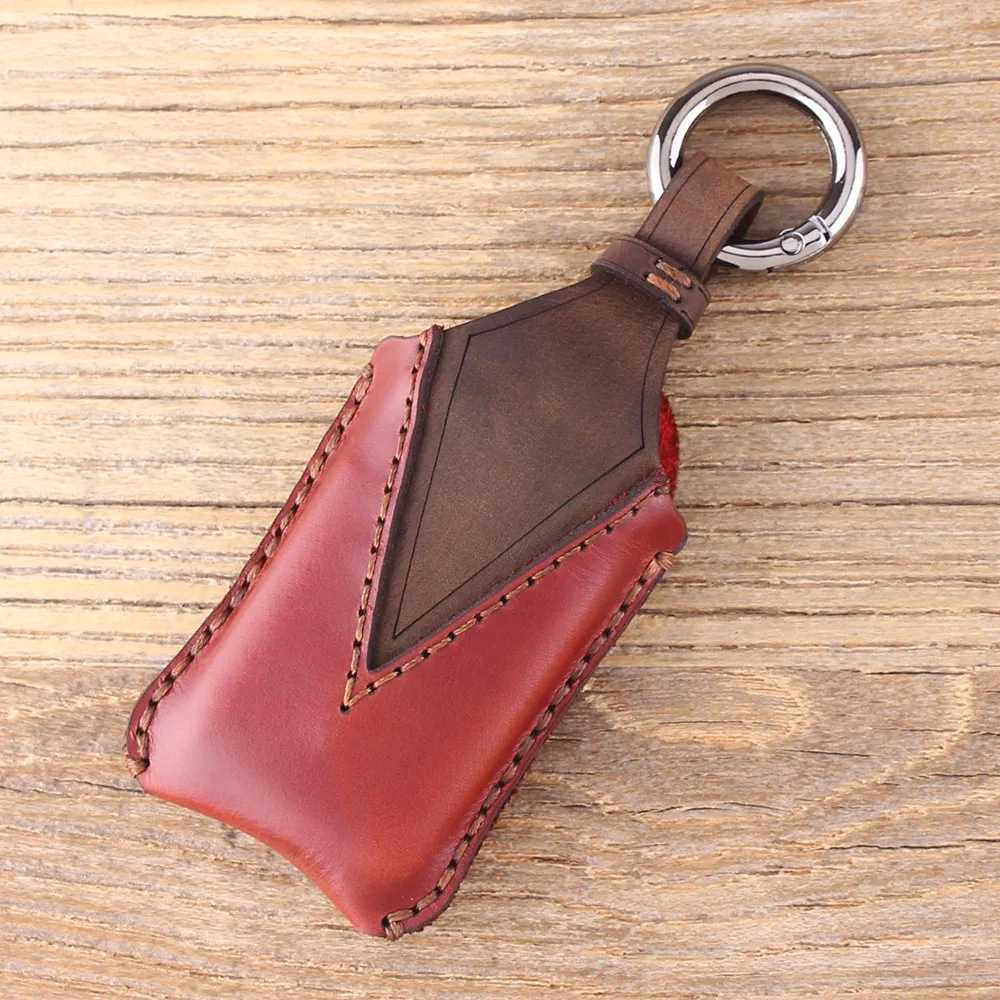 KEYYOU 2 кнопки кожаный чехол для автомобильного ключа Toyota PRIUS COROLLA VERSO Camry Замена