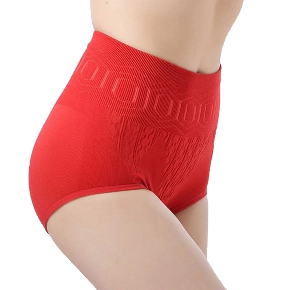 Женский бесшовный корсет однотонный с высокой талией утягивающий