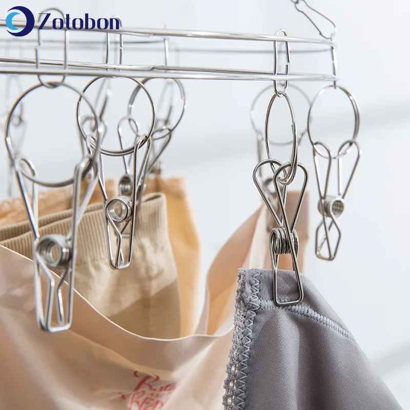 ZOTOBON многофункциональная Бытовая сушилка из нержавеющей стали для одежды стойка