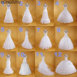 HONGFUYU свадебный обруч юбка Свадебный подъюбник аксессуары кринолин без застежки белого цвета в наличии