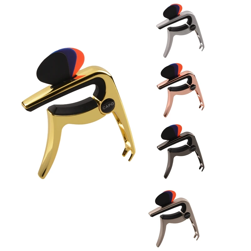 

Zinc Alloy Guitar Capo Adjustment for Acoustic Guitars with Holder