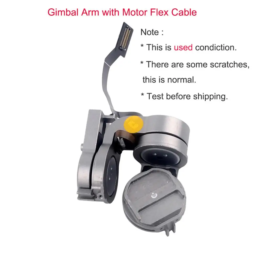 Оригинальный Шарнирный Рычаг двигателя с плоским гибким кабелем для DJI Mavic Pro Drone RC
