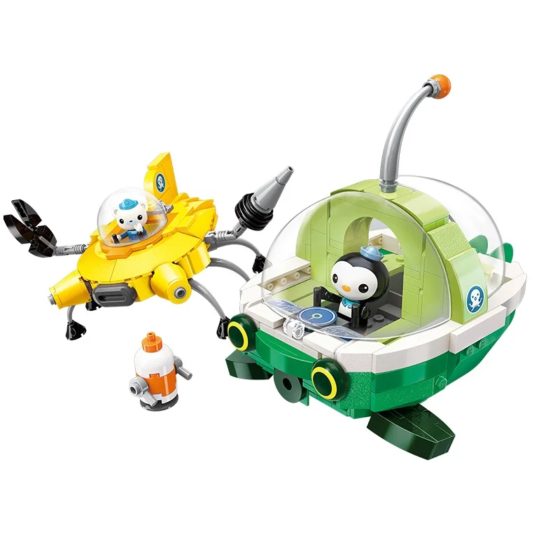 Конструктор Octonauts Serise Спасательный корабль игрушки для детей подарки мультики