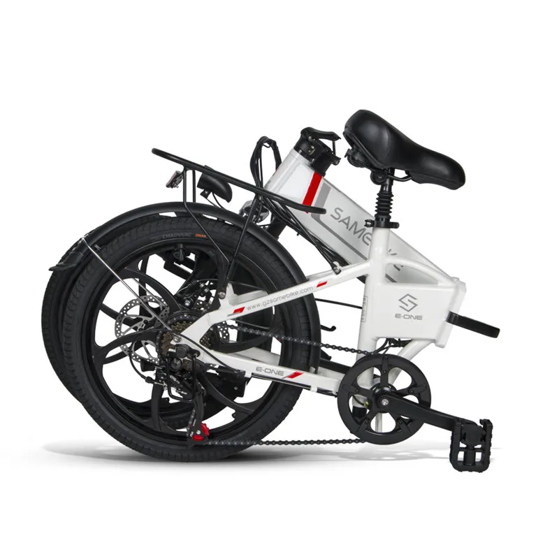 

Samebike 20LVXD30 Smart Folding Electric Bicycle E-bike 7 Speed Moped Cycling 350W 25-35km/h 20 Inch Bike EU Stock