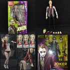SHF Joker Action фигурка Квинн Heath Ledger коллекционные игрушки Темный рыцарь Рождественский подарок 15 см