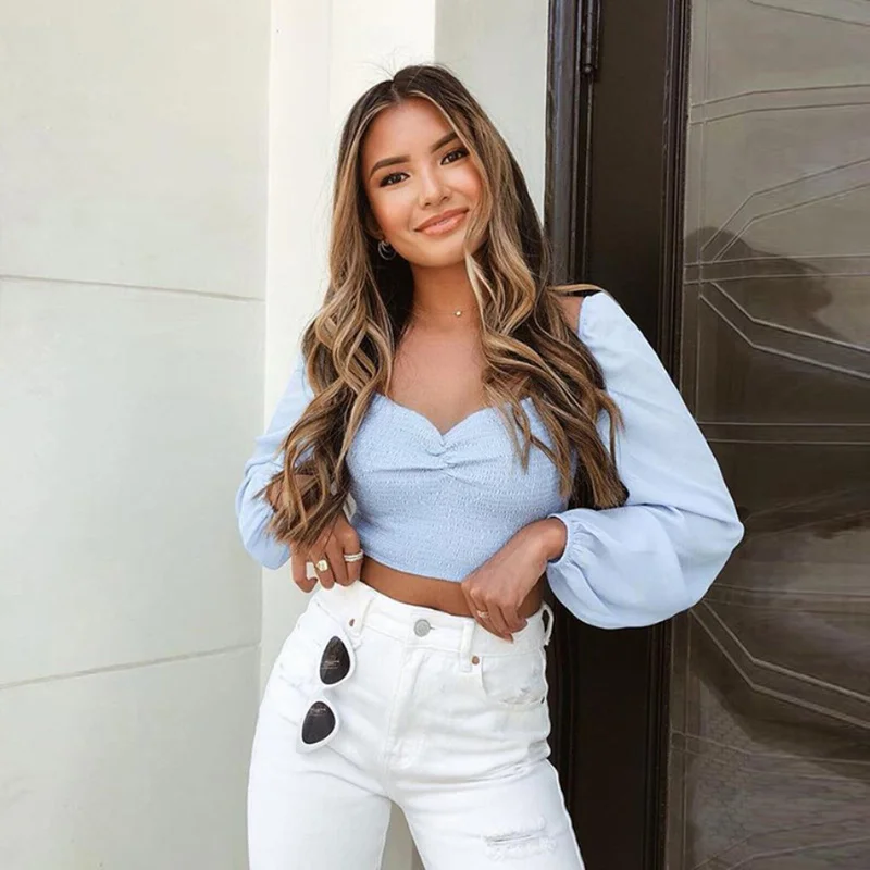 Футболка женская с открытыми плечами пляжный топ для отдыха в офисе и