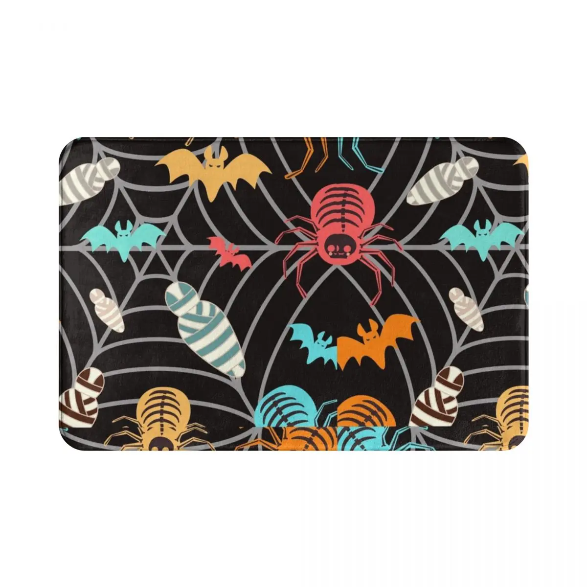 

Коврик-паук из полиэстера, нескользящий, для входа, кухни, спальни, балкона, туалета, ванной