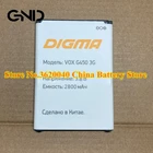 Сменный аккумулятор для DIGMA VOX G450 3G, 3,8 в, 2800 мАч