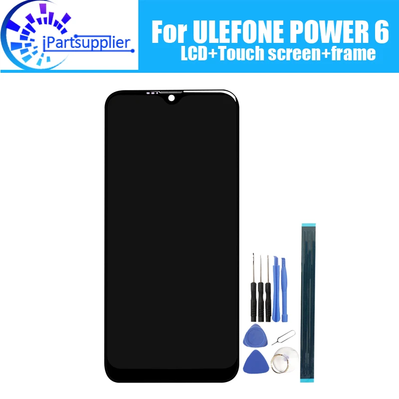 ULEFONE POWER 6 ЖК дисплей + дигитайзер с сенсорным экраном рамка в сборе 100%