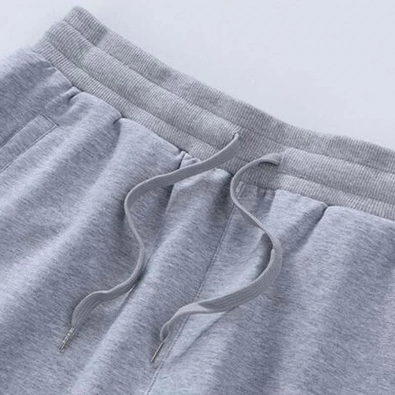 

Casual Men's Pants Soft Breathable Cotton Solid Color Autumn Spring Trousers Streetwear Pants Sweatpants Male Ropa Hombre