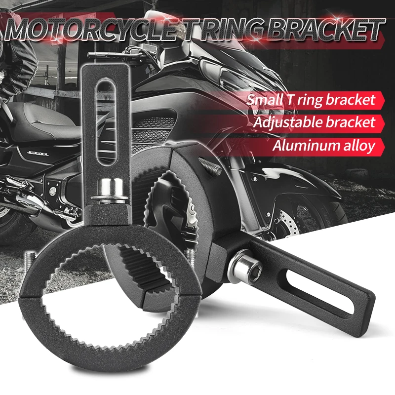 Motorcycle Headlights Clamp Holder 42mm-54mm Tube Fork Lamp CNC Motobike Handle Bumper Mount Bracket Adjustable Mounting Brack |