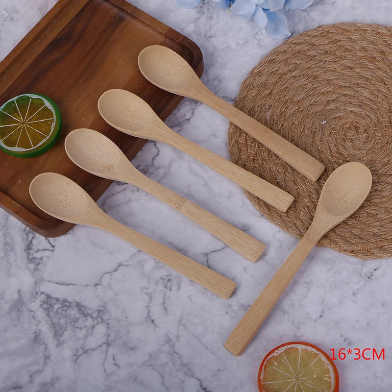 

Ложка для варенья, Бамбуковая, Экологичная, 1/5 шт.
