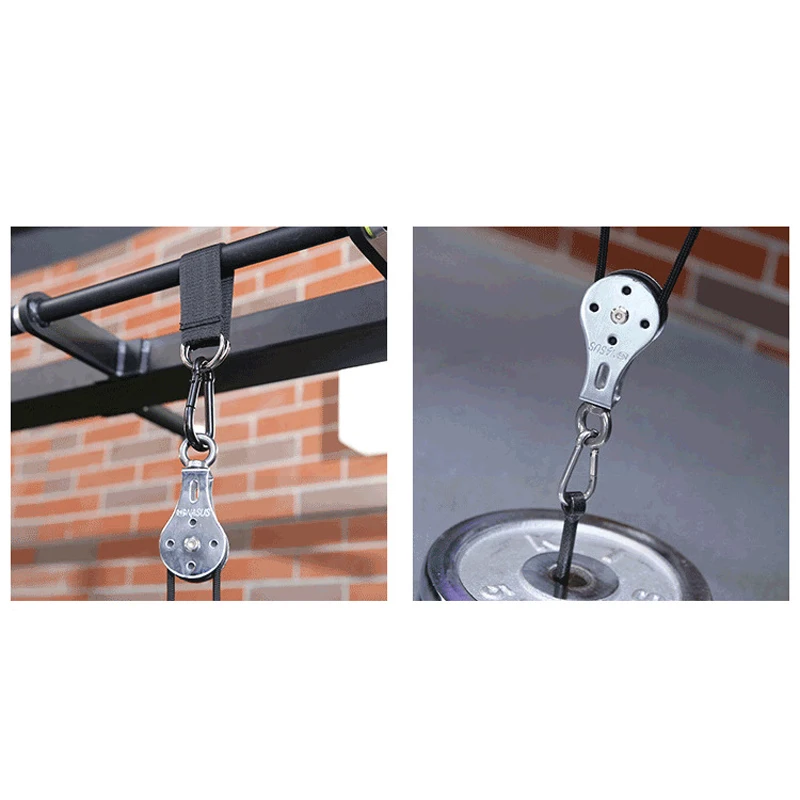 Аксессуары для вытягивания высоты беззвучный шкив оборудование фитнеса