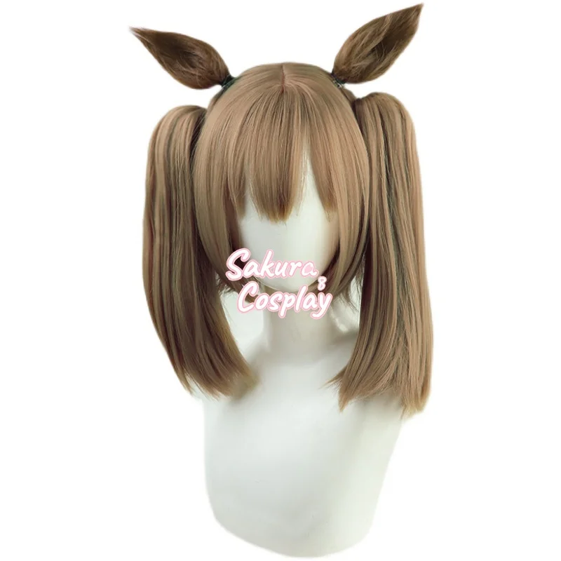 

Аниме Pretty Derby Smart Falcon Косплей коричневый конский хвост термостойкие синтетические волосы Хэллоуин Карнавал вечерние НКА + бесплатная шапочка для парика