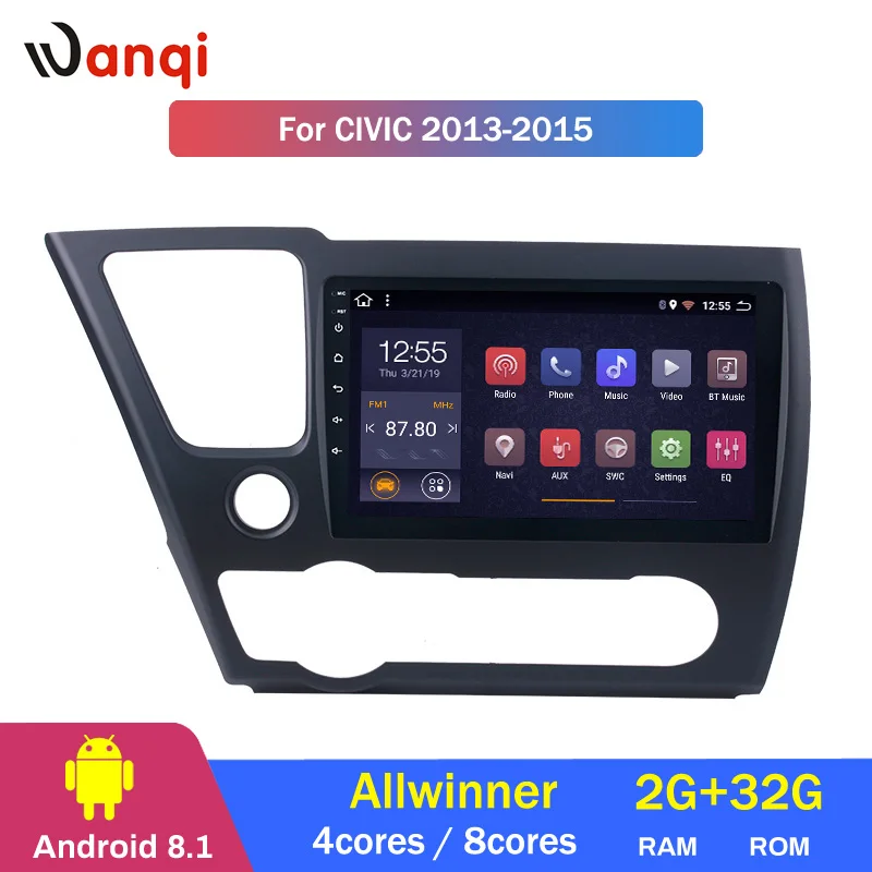 Прямая продажа с завода 8 ядер 2 + 32 ГБ Android 9 1 автомобильная аудиосистема 5D экран