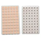 600 шт.лот уход за ушами иглоукалывание массаж терапия игольчатый патч семена наклейка аурикулярная аурикулотерапия ваккария