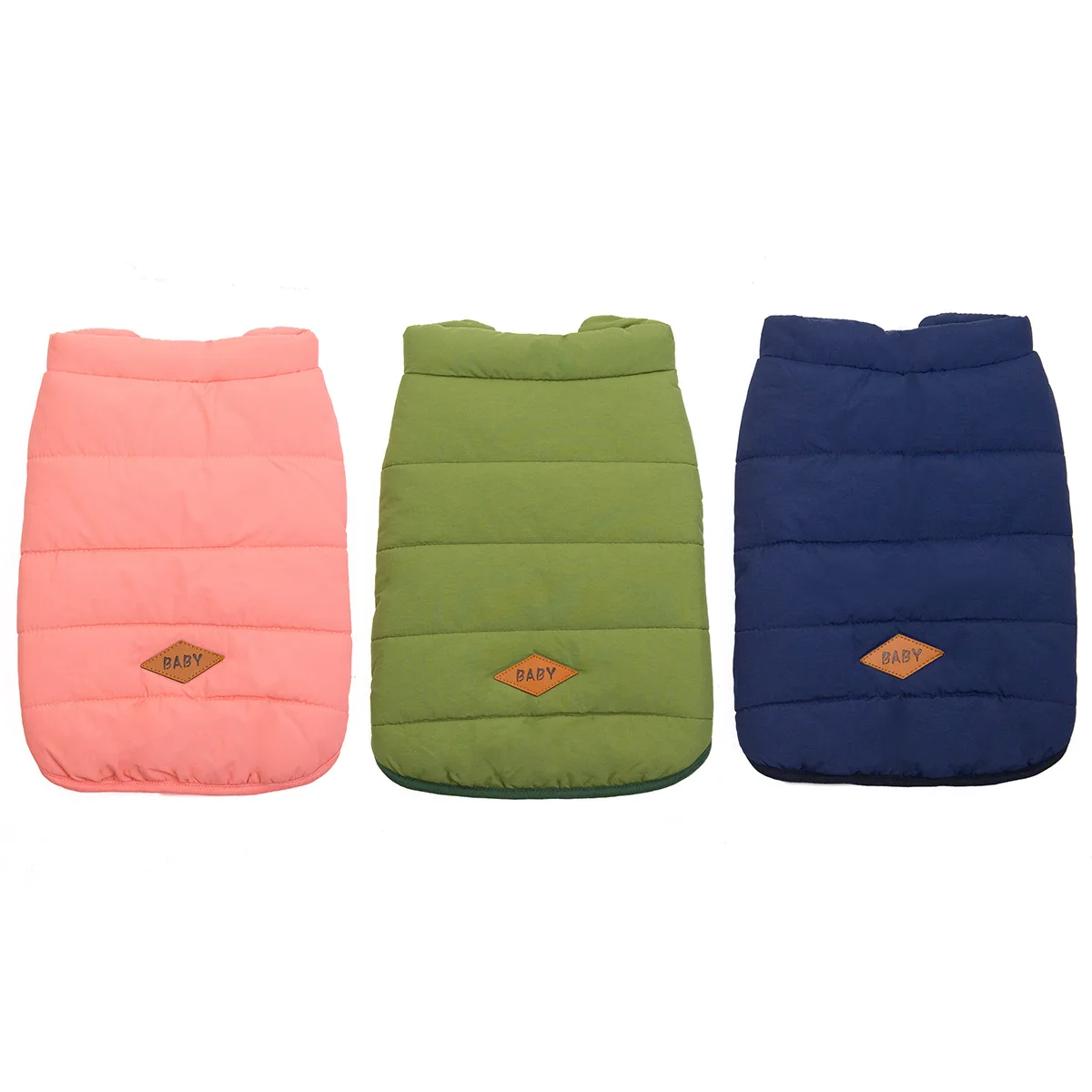 

Dog Clothes French Bulldog Warm Pet Coat For Small Medium Ropa Disfraz Perro Teddy Puppy Jacket Winter Solid Color Outfit