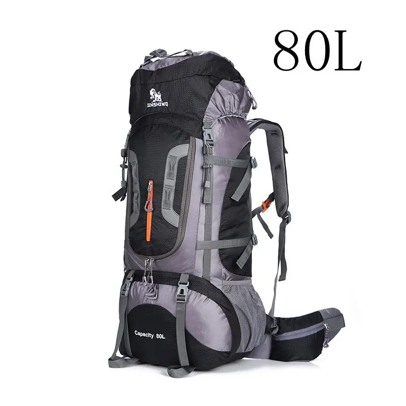 80L рюкзак для походов, походов, альпинизма, нейлоновая сумка, сверхлегкая, Спортивная, для путешествий, посылка, брендовый ранец, рюкзак, сумки через плечо 299 - Цвет: 002