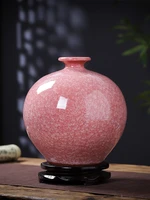 jingdezhen ceramic vase antique style official kiln pomegranate bottle chinese household living room flower arrangement cabinet