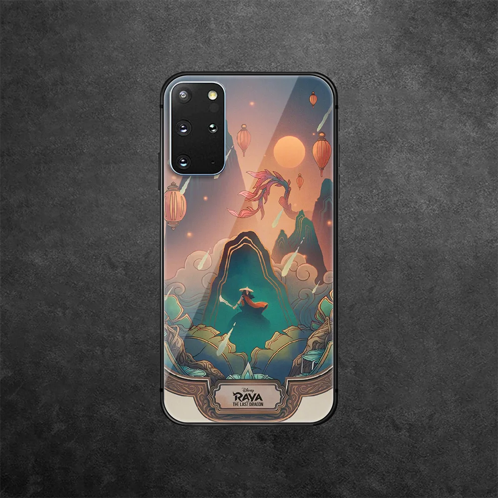

Raya Dragon Anime Tempered Glass Phone Case Cover For Samsung Galaxy Note S 8 9 10 20 21 E Plus Ultra M 31 51 FE Pretty Soft