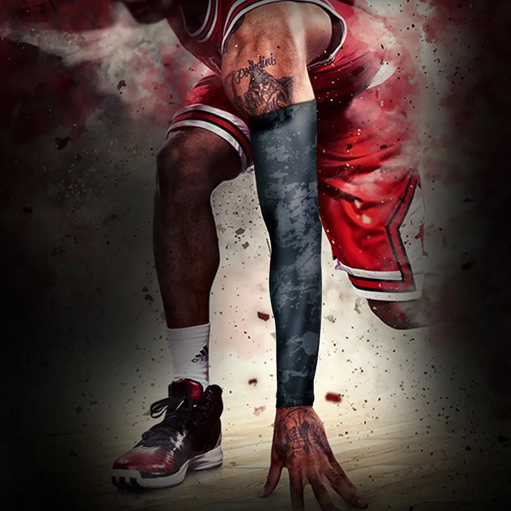 Лучшие продажи продуктов 1 шт. рукава руки дышащие противоскользящие манжеты УФ Защита компрессионные солнечные рукава поддержка прямой доставки