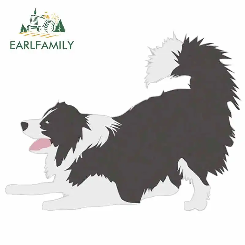 

EARLFAMILY 13 см x 10 см для Border Collie виниловые автомобильные наклейки Водонепроницаемая наклейка граффити Наклейка Автомобильные аксессуары солнц...