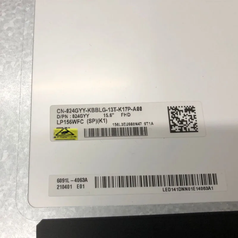 15 6 дюймовый IPS светодиодный ЖК-экран LP156WFC LP156WFC-SPK1 FHD 1080p 1920X108 0 панель дисплея P/N 024GYY