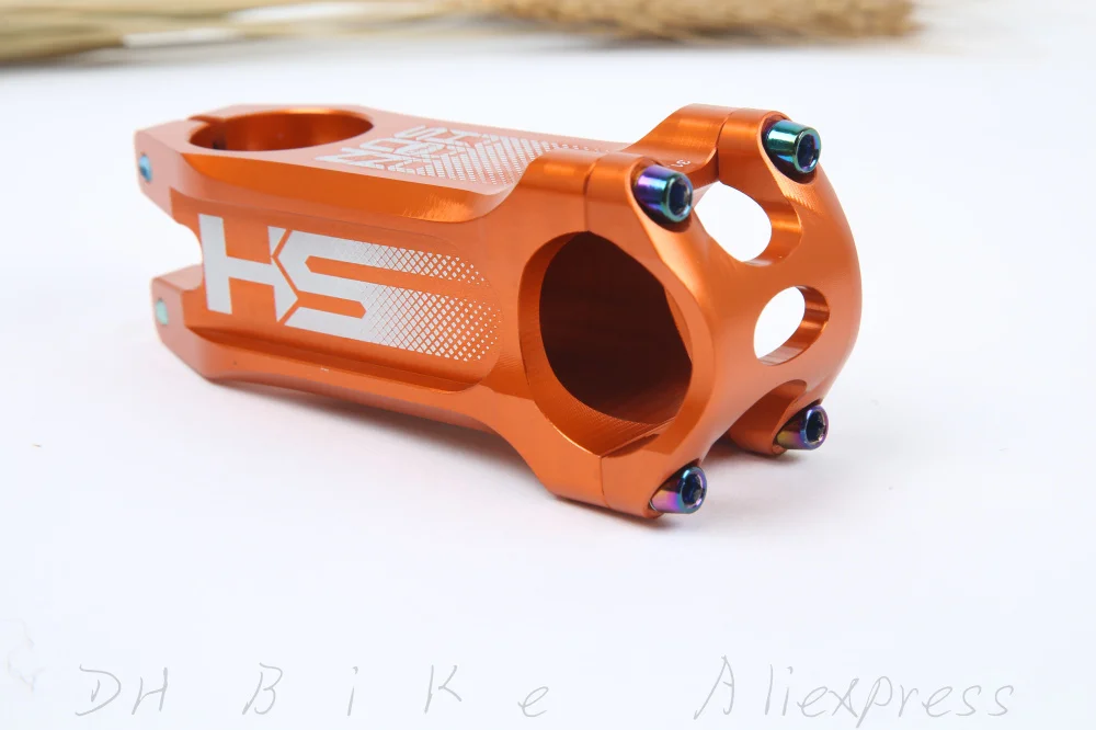 Высокое качество PROHONSUN алюминиевый сплав 6061 T6 CNC PVD MTB велосипедный стержень 0 градусов 80 мм Красочные DIY дорожный вынос руля для горного велосипеда