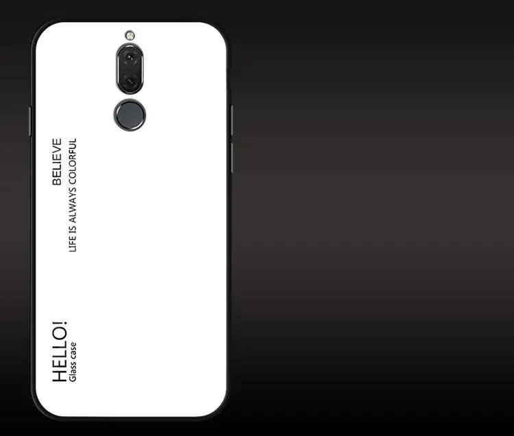 Для Meizu M6T 16s 16XS 16th X8 Чехлы градиентное стекло задняя крышка для Meizu Note9 Note8 M5 Mini M6 Note M5S защитный чехол