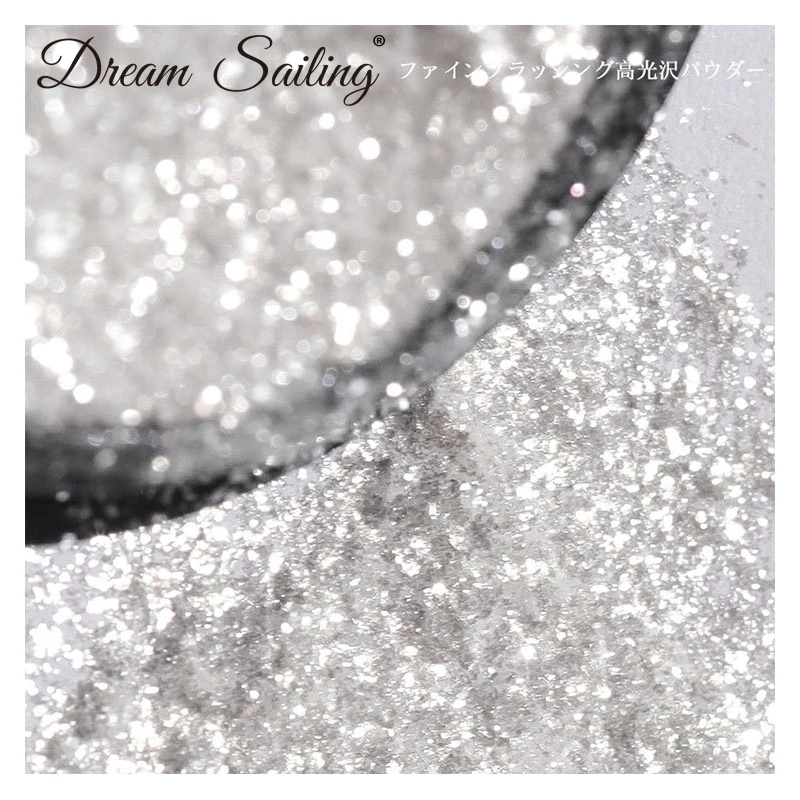 Хайлайтер с высокой зажигалкой пудра блестками для ногтей лазер градиентом