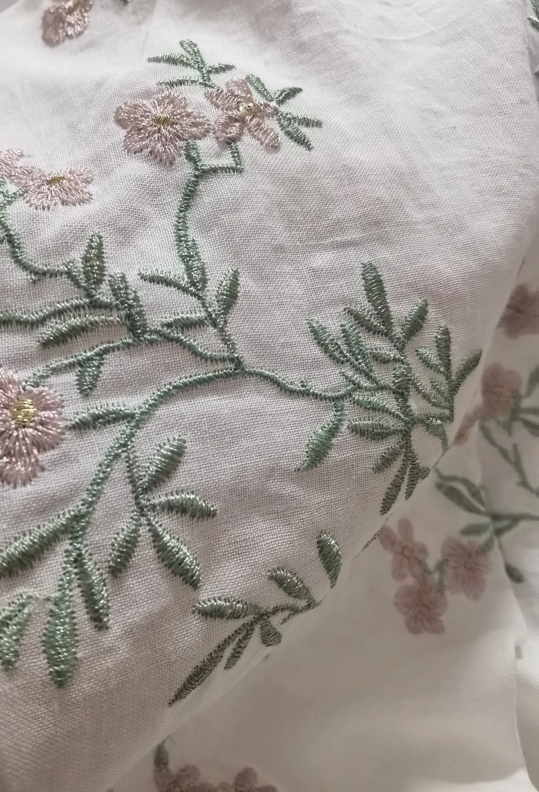 linen shirt cheongsam blouse chinese style high quality flower embroidery long sleeve autumn tops cotton and elegant | Женская одежда