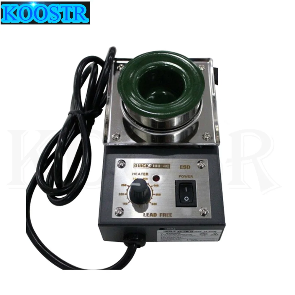 

Новый выпуск 200 Вт оригинальная печь для быстрого плавления олова 100-4C печь для олова без ПБ и небольшой разъем для распайки