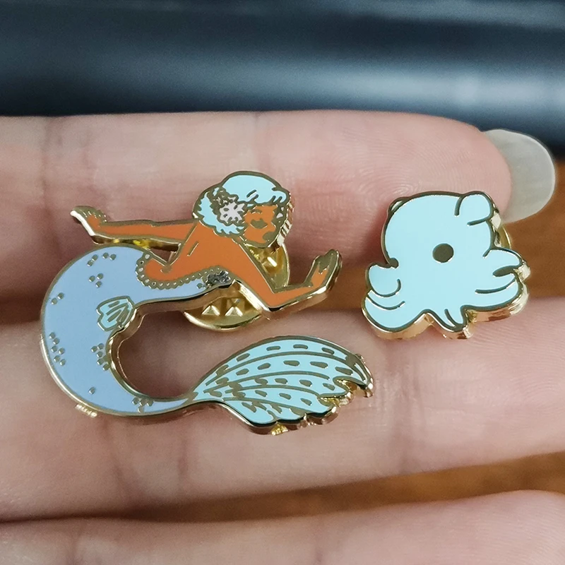 Dumbo Octopus Mermaid Pin Set