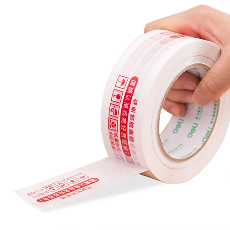 

Deli Предупреждение льная Экспресс-лента/уплотнительная упаковка широкие ленты 42 мм x 120 м 5 рулонов