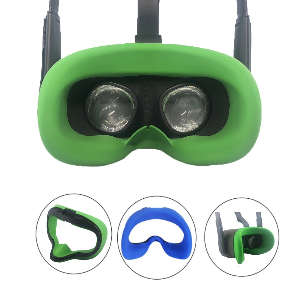 Мягкий анти пот силиконовый VR маска для лица глаз светильник против утечки Oculus