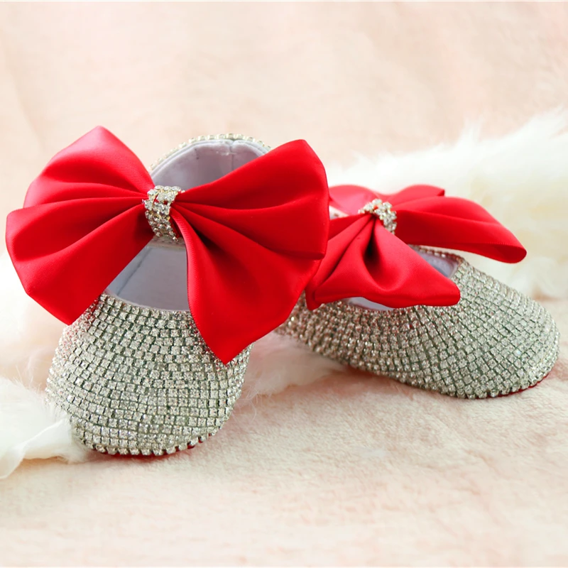 Dollbling красная подошва мама девочка балерина сверкающая Кристалл Королева